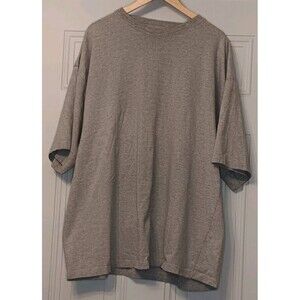 Vintage Y2K 90s Athletes Feet Heavyweight Cotton T Shirt Men XXL Gray